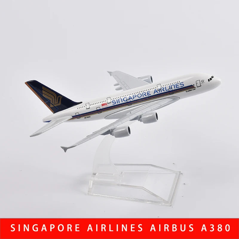 JASON TUTU 16cm Lufthansa Airbus A340 Plane Model Airplane Model Airbus Aircraft Model 1:400 Diecast Metal Airplanes Plane Toy