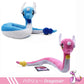 Dragonair Plush Toys Cute Blue Pink Dragonair Soft Anime Stuffed Peluche Cartoon Plushies Dolls Kids Christmas Gifts Ornament