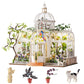 Rolife Wooden Dollhouse 3D Puzzle Oxygen Oasis DIY Craft Kit with LED Light for Home Decor Brain Teasers Jigsaw Toys Holiday Gift for Adults Girls