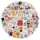 100/200pcs Kawaii Calico Critters Stickers Cute Laptop Scrapbook Graffiti Decals Skateboard Handheld  Aesthetic Sticker Toys