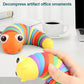 Novelty Flexible Fingertip Sensory Emulation Worm Toy Children Antistress Squirming Slug Gift Decompression Cute Rainbow Slug