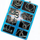 8Pcs/Set Metal Montessori Puzzle Wire IQ Mind Brain Teaser Puzzles Adults Interactive Game Reliever Educational Toys