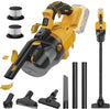 Handheld Vacuum Cleaner with 2pcs Filter Electric Cordless Vacuum for Home Car Pet Hair Clean For DeWalt 20V Battery