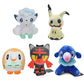 5 Styles Pokemon Alola Vulpix Mimikyu Litten Rowlet Popplio Plush Doll Stuffed Toy For Children Best Gift 16-20cm