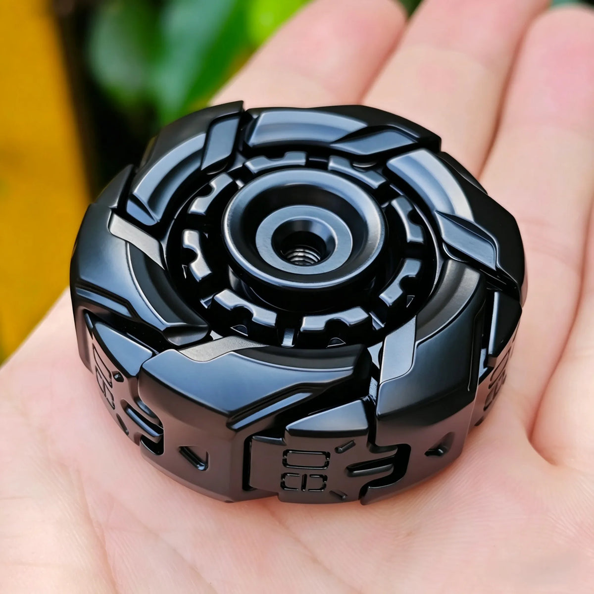 EDC Fidget Sliders Fidget Toys Stress Relief For Adults Magnetic Metal Irritable Mood Buster Open Armor Spinning TopFidget Toys