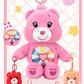 Care Bears Plush Toy Kawaii Squeak Sound Keychain 15cm Pendant Cute Cartoon Keychain Bag Luggage Decor Holiday Birthday Gift