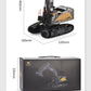 HUINA 1592 1:14 Scale RC Excavator 22 Channels 2.4G Semi-Alloy Remote Control Engineering Crawler Tractor Children's Gift