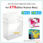 5/10PCS PET Elite Trainer Box Case Protectors Clear Display Case - 0.45mm Thick ETB Case Compatible with Elite Trainer Boxes