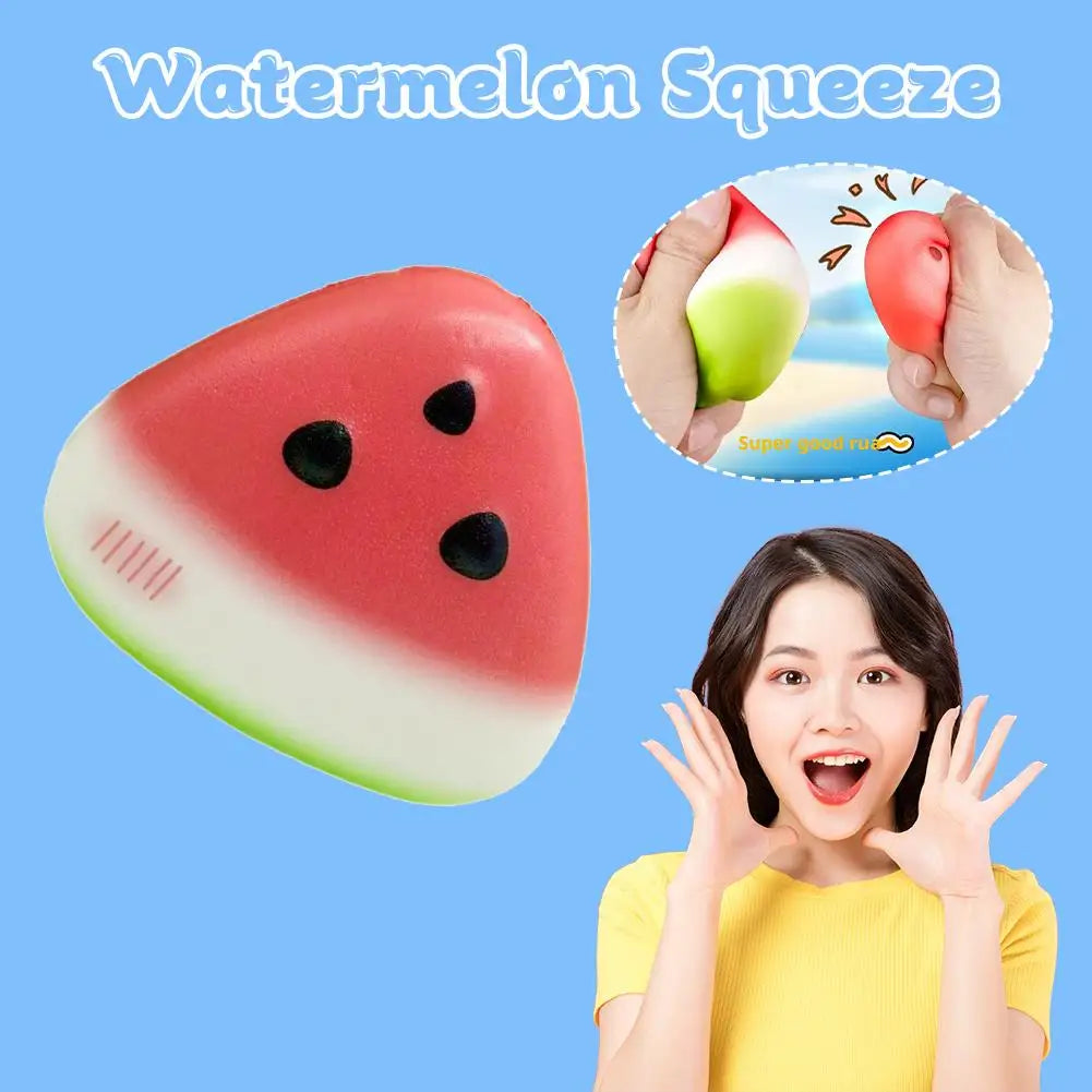 Watermelon Anti Stress Squeeze Toy Slow Rising Squishy Sensory Toy Gift Squishy Stress Reliever Squeeze Toy Stress Relief Toys