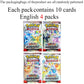 40/360Pcs Box Pokemon Card Scarlet & Violet Prismatic Evolutions English Booster Battle Carte Trading Collection Cards game card