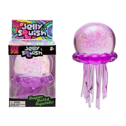 Jellyfish Squishy Stress Relief Toy, Sensory Decompression Jellyfish Fidget Toy, Soft Squeeze Vent Gadget for Relieving Anxiety
