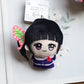 12cm Anime Demon Slayer Surrounding Plush Toys, Keychain Figurines, and Small Plush Dolls