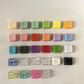 4/9 Keyboard Press Key Toy Decompression for Toys Anti Stress Finger Keyboard Games Keychain Accessory