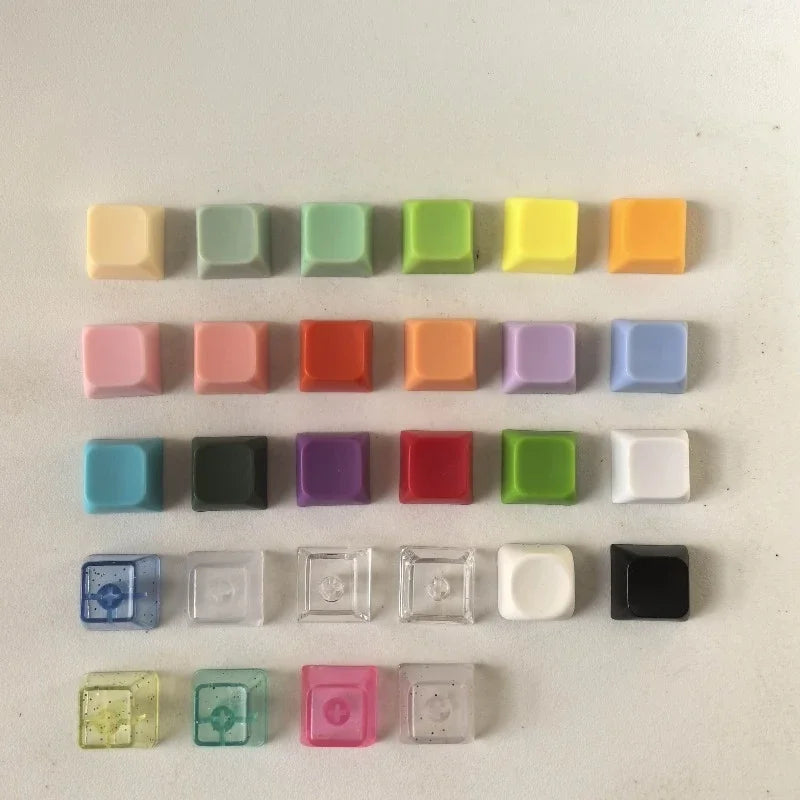 4/9 Keyboard Press Key Toy Decompression for Toys Anti Stress Finger Keyboard Games Keychain Accessory