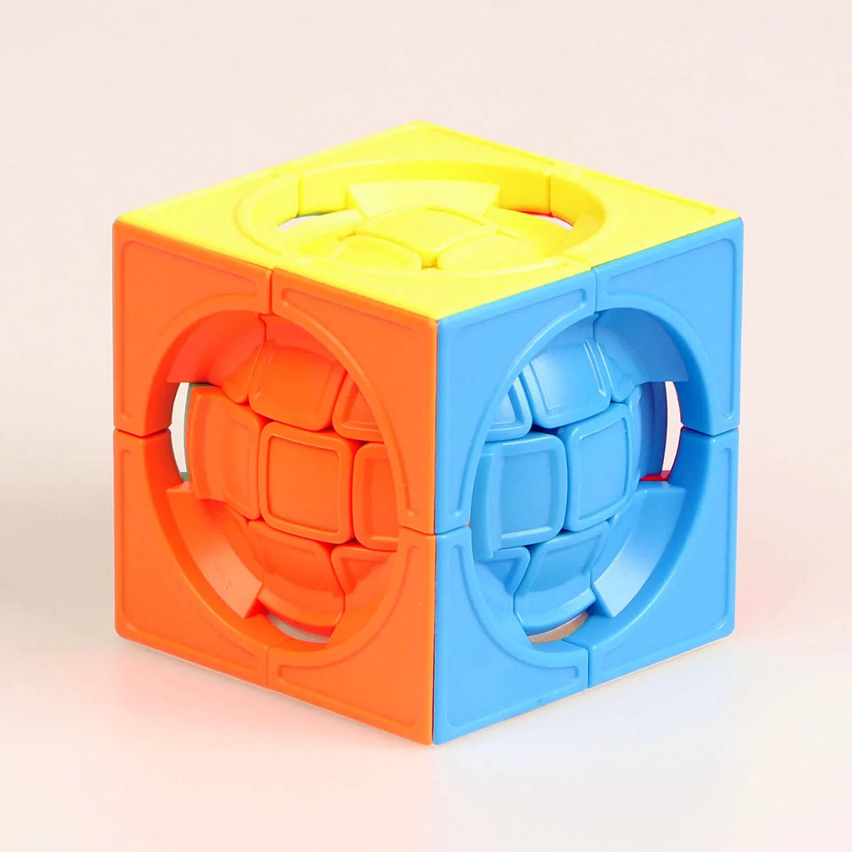 Magic Ball, Magic Cube Ball, Fun Stress Relief, Brain Boosting, Speed Game, Children's Color Blocking 3D Puzzle Toys