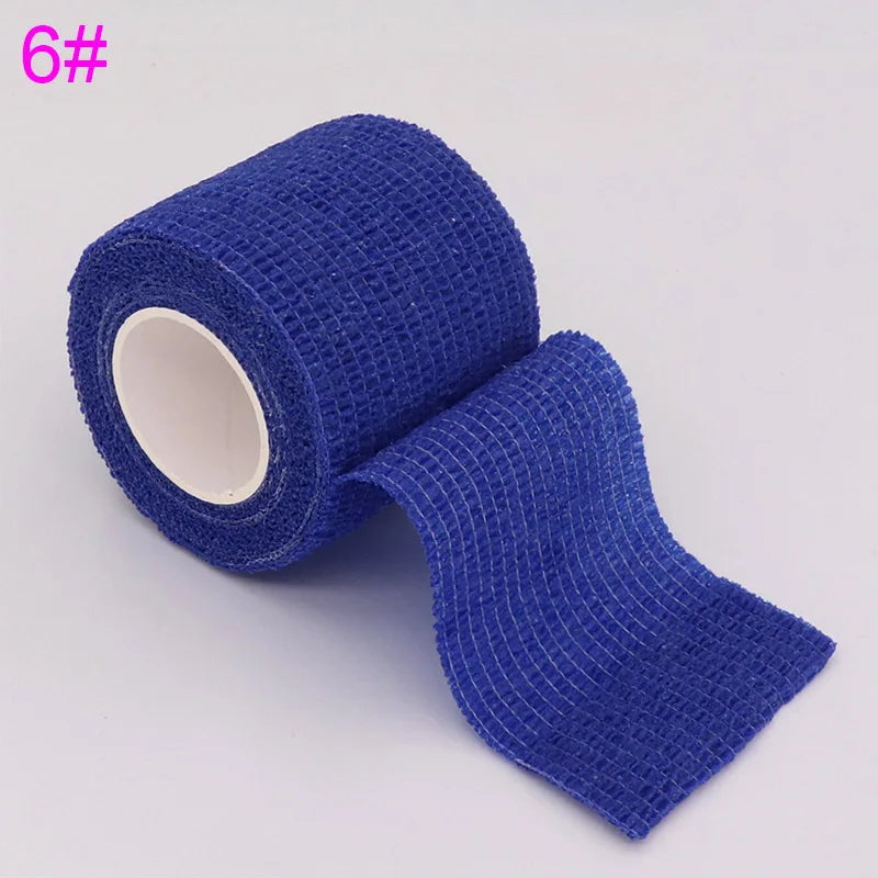 COYOCO Colorful Self Adhesive Elastic Bandage 4.8m Sports Wrap Tape For Knee Support Pads Finger Ankle Palm Pet Tattoo Wrist