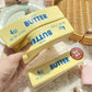 Butter Stick Soft Slow Rise Toy Stress Relief Slow Rebound Fidget Cheese Stick Kids Squeeze Elastic Prank Toy Birthday Gift