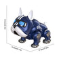 Dance Music Bulldog Robot Intelligent Interactive Dog With Light Toys For Children Kids Early Education Baby Toy Boys Girl