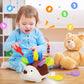 Hedgehog Montessori Toy for Toddlers – Fine Motor & Counting Skills