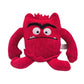 High-quality set of 6 plush toys of emotional little monsters. Colorful cartoon monster soft dolls. Children's festival gifts.