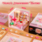 Rolife DIY Dollhouse 3D Puzzle Model Building Kit Nanci Strawberry Teatime Super Creator DIY Craft Kit with LED Light for Home Decor Holiday Gift for Adults Teens