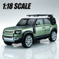 Large 1/18 Scale Defender 110 Off-road Vehicle Model Metal Die-Cast Body for Adult Collectors Halloween Gift for Boys