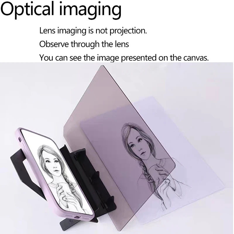 Drawing Projection Copying Drawing Board Learning Drawing Tools Table Sketching Optical Drawing Board Universal Mobile Phone