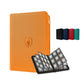 9 Pocket Zipper Card Binder, 360 Trading Card Holder Book, Premium PU Cover Zip Binder for Cards, Durable Side Loading Card