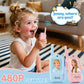 2PCS  Video Walkie Talkies for Kids Rechargeable Toddler Toys  for Indoor Camping Travel  Birthday Gfits for Kids Ages 3-12