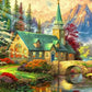 5D Diamond Painting Landscape House Full Drill DIY Embroidery Kit