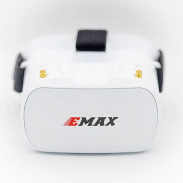 EMAX USA Official Tinyhawk 5.8G 48CH Diversity FPV Goggles 4.3 Inches Headset Dual Antennas 4.2V 1800mAh Battery For RC Drone
