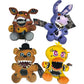 New 18CM FNAF Freddy's Plush Toy Stuffed & Plush Animals Bear Rabbit Game Fnaf Plush Toys Birthday Christmas For Kids doll Gift