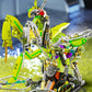 Mechanical Shark Building Set, Sea Life Crocodile Parrot Mantis Frog Manta Ray Building Blocks Light, Animal Toys Gift for Kid