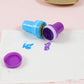 20pcs Assorted Stamps for Self-ink Stamps Toy Anima Smiley Face Seal Scrapbooking DIY Painting Photo Album Decor