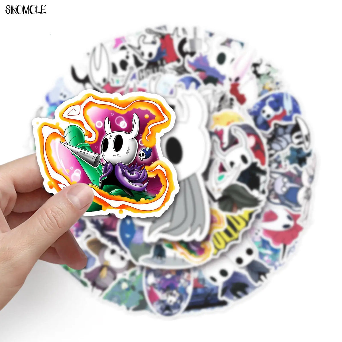 10/30/50PCS Cartoon Game Hollow Knight Cool Stickers Aesthetic Kid DIY Toy Car Skateboard Laptop Phone Graffiti Decal Sticker F5