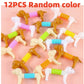 Cute 6/12PCS Stretchable Dog Toy Telescopic Spring Animals Sensory Stress Relief Durable Squeeze Interactive Pet Puzzle Toy