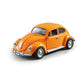 1:18 Scale Beetle 1955 Model Toy Cars Alloy Diecasting Doors Opened Sound Light Pull Back Miniature Vehicles for Children Gifts