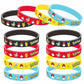 12pcs Pokemon Bracelet Anime Pikachu Charmander Children Cartoon Silicone Wristband Bracelets Party  Accessoires Cosplay Gifts