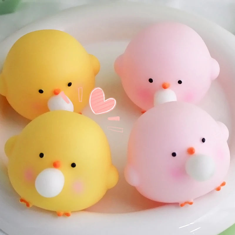 Funny Bubble Blow Squishy Toy Pop Out Squeeze Toys Cartoon Animal Panda Capybara Squishies Stress Relief Fidget Toy Party Gift