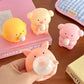 Funny Bubble Blow Squishy Toy Pop Out Squeeze Toys Cartoon Animal Panda Capybara Squishies Stress Relief Fidget Toy Party Gift