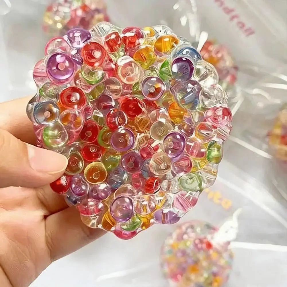 Super Soft Squishy Balls Memory Gel Moldable Stress Relief Toy Crunchy Textured Fidget Toys Calming Toys DropShipping