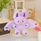 15cm Kawaii Bat Rabbit Plush Toys Cute Bat Rabbit Plush Pendant Keychain Backpack Decor Plushies Stuffed Animals Doll Kids Gift