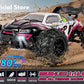 4WD 1:16 80KM/H Super Brushless 50KM/H Brushed RC Car 4x4 Off Road Remote Control High Speed Drift Racing Truck Buggy Toy Gift