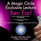 Magic by Benjamin Earl -The Magic Circle Lecture 2021 Ben Earl Gambit Trade Secrets Bundle Ramjollock Roleplayer - Magic tricks