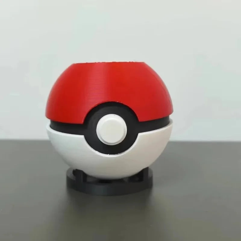 Poke Ball Creative Pen Holder Desktop Decoration Ornament Storage Box Trendy Doll Toy Gifts Collectible