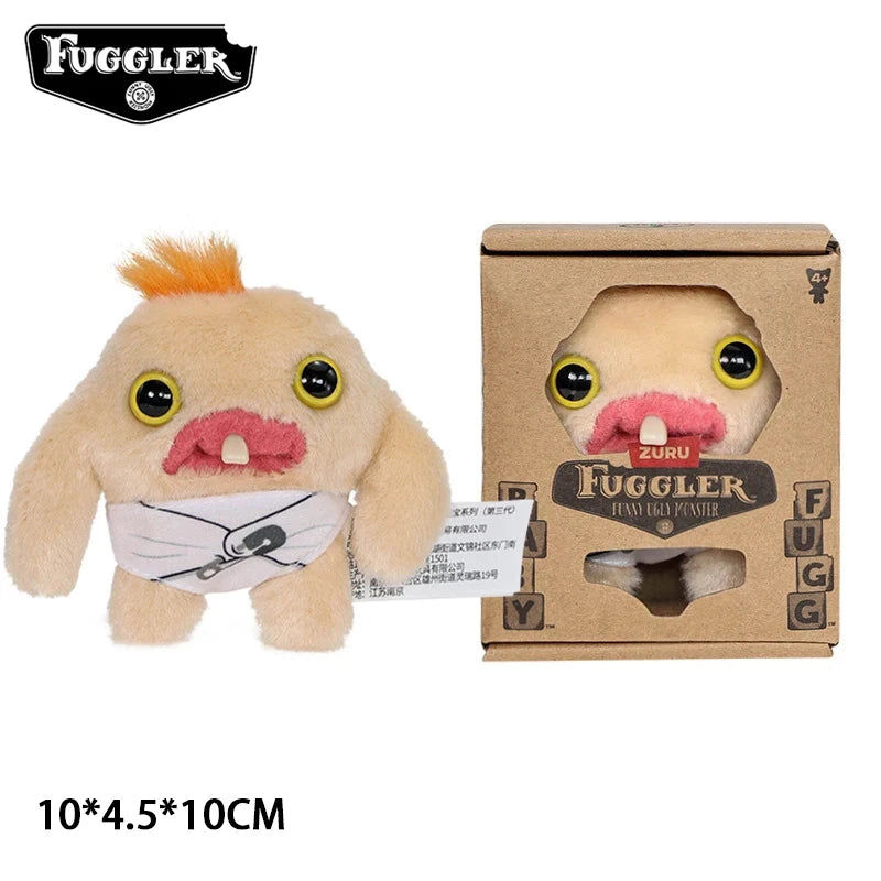 Fuggler Plush Baby Series Mr Needles Funny Ugly Monster Fuggs Munch Rabid Rabbit Wide Eyed Weirdo Stuffed Doll Gift Soft Toy 9CM
