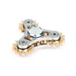 Mini EDC Gear Alloy Spinner Sprockets Gear Chain Gyro Delicateness Fidget Decompression Ring Toy Stress Relief Toys