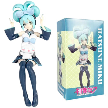 Animation Anime Popularity King Hatsune Miku Handmade Devil Hatsune Miku Cat Ear Hatsune Miku Cute Handmade PVC Model Decoration