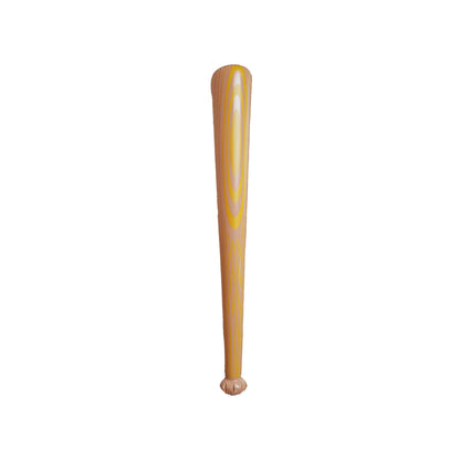 Thickened environmentally friendly PVC inflatable baseball bat. Inflatable toy. Wood grain bat.