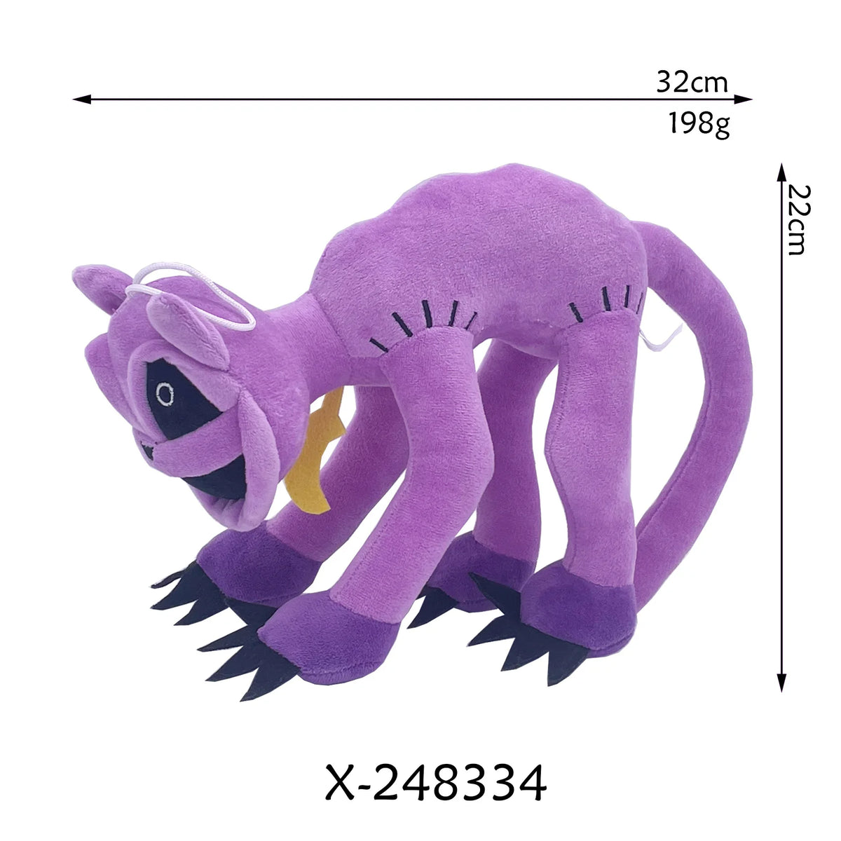 80style Game Poppy Playtimes Series 40CM Stuffed Toy Cute Cartoon Character Creativity Skin Friendly and Soft Plush Toy Gift
